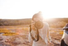 vibrant photographic lens effect