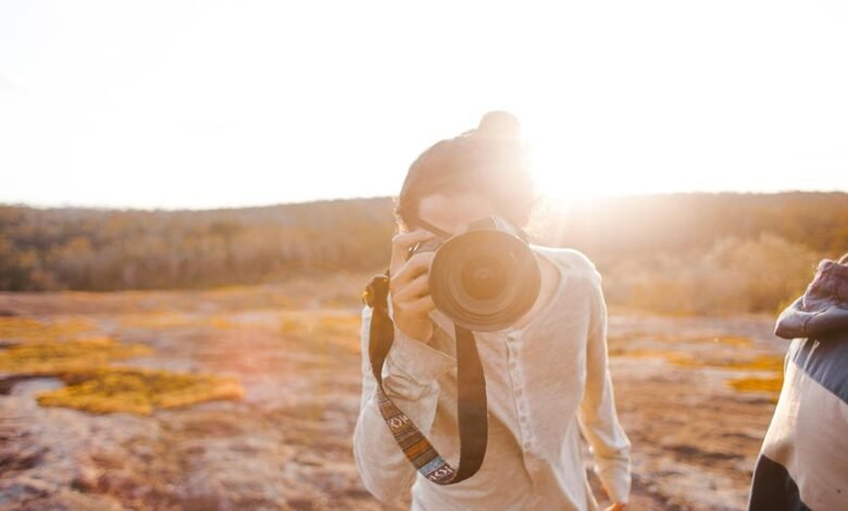 vibrant photographic lens effect